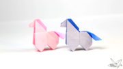 Origami Pony Tutorial Paper Kawaii 01