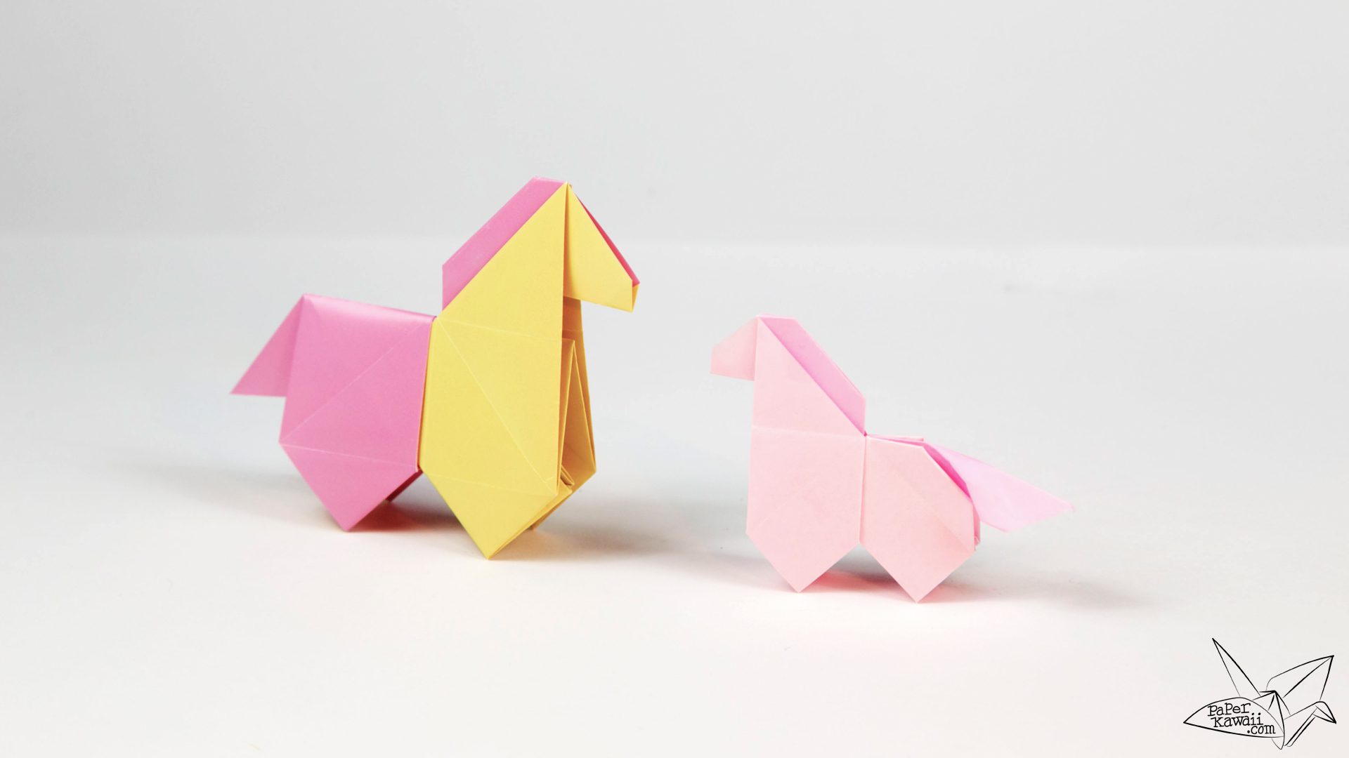 Origami Horse Tutorial - Version 2 - Origami Pony