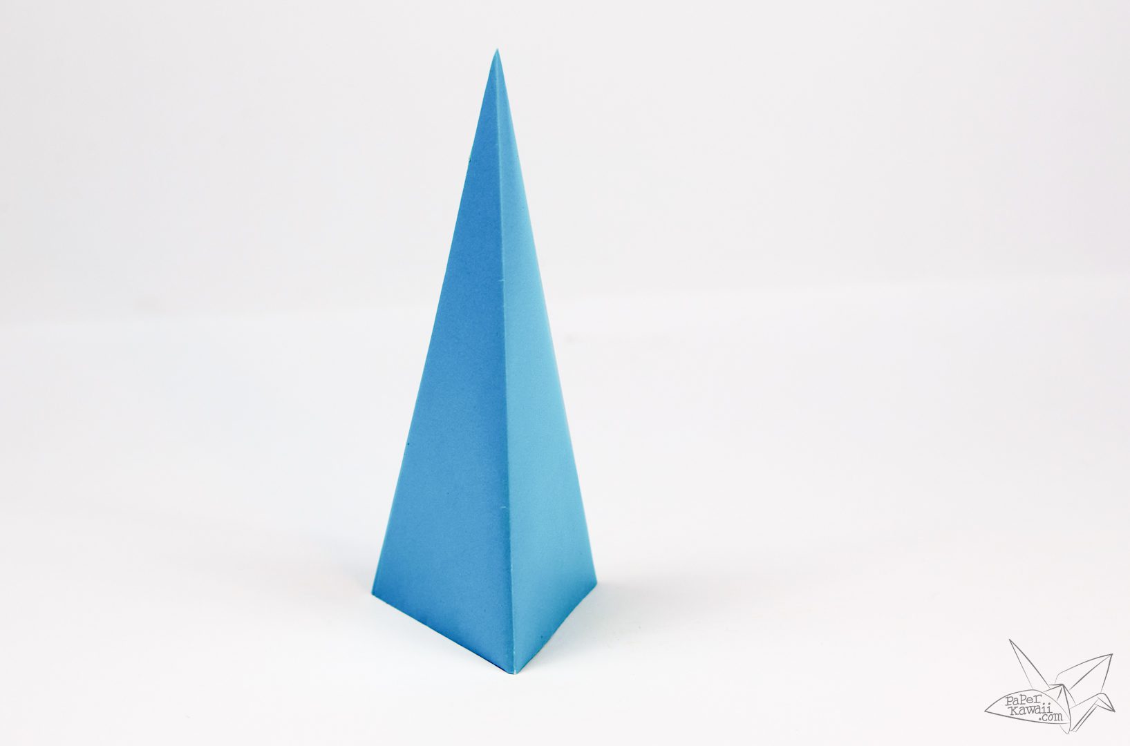 Origami Pyramid Ring Stand Tutorial