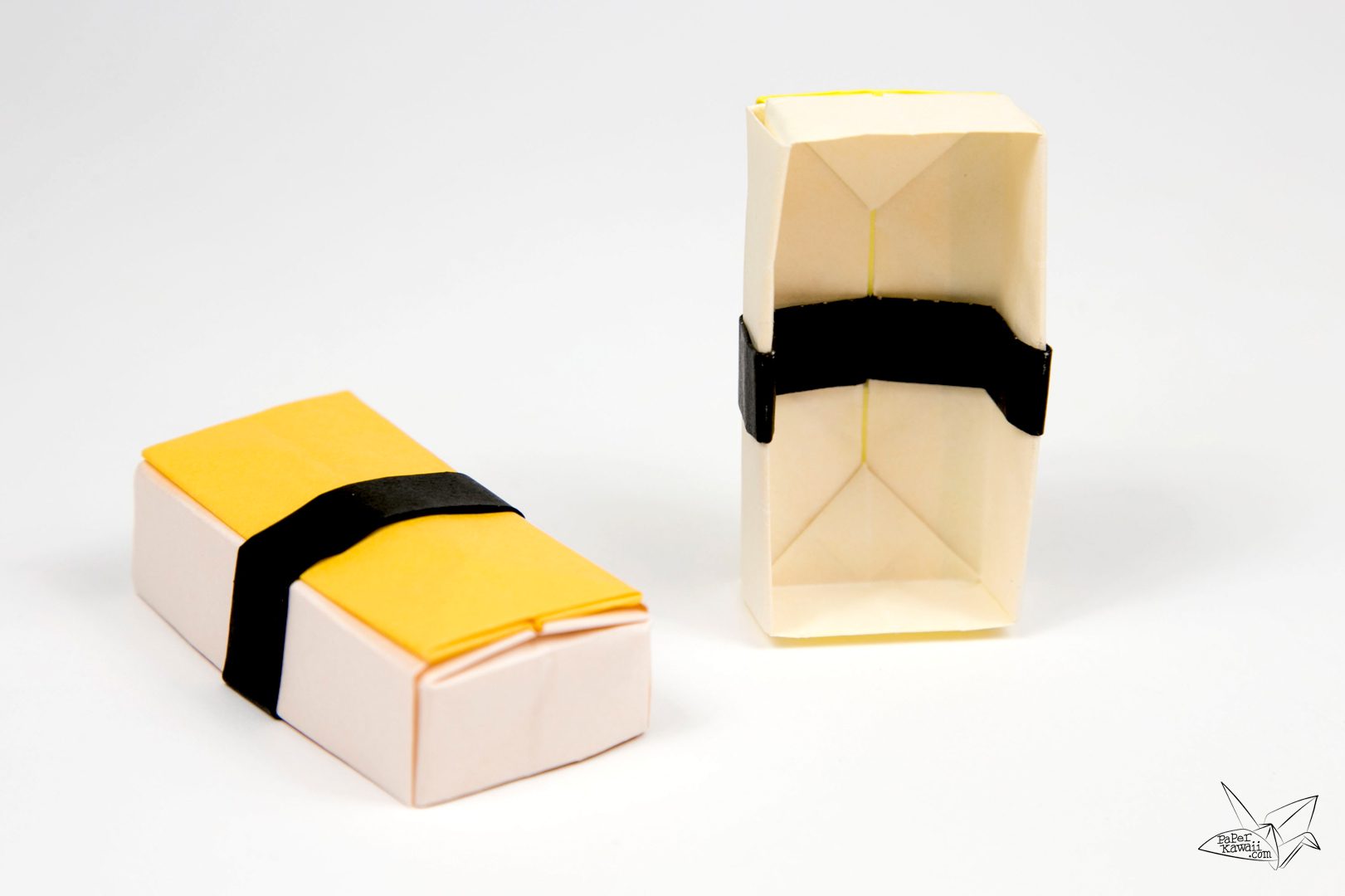 Origami Sushi Boxes Tutorial