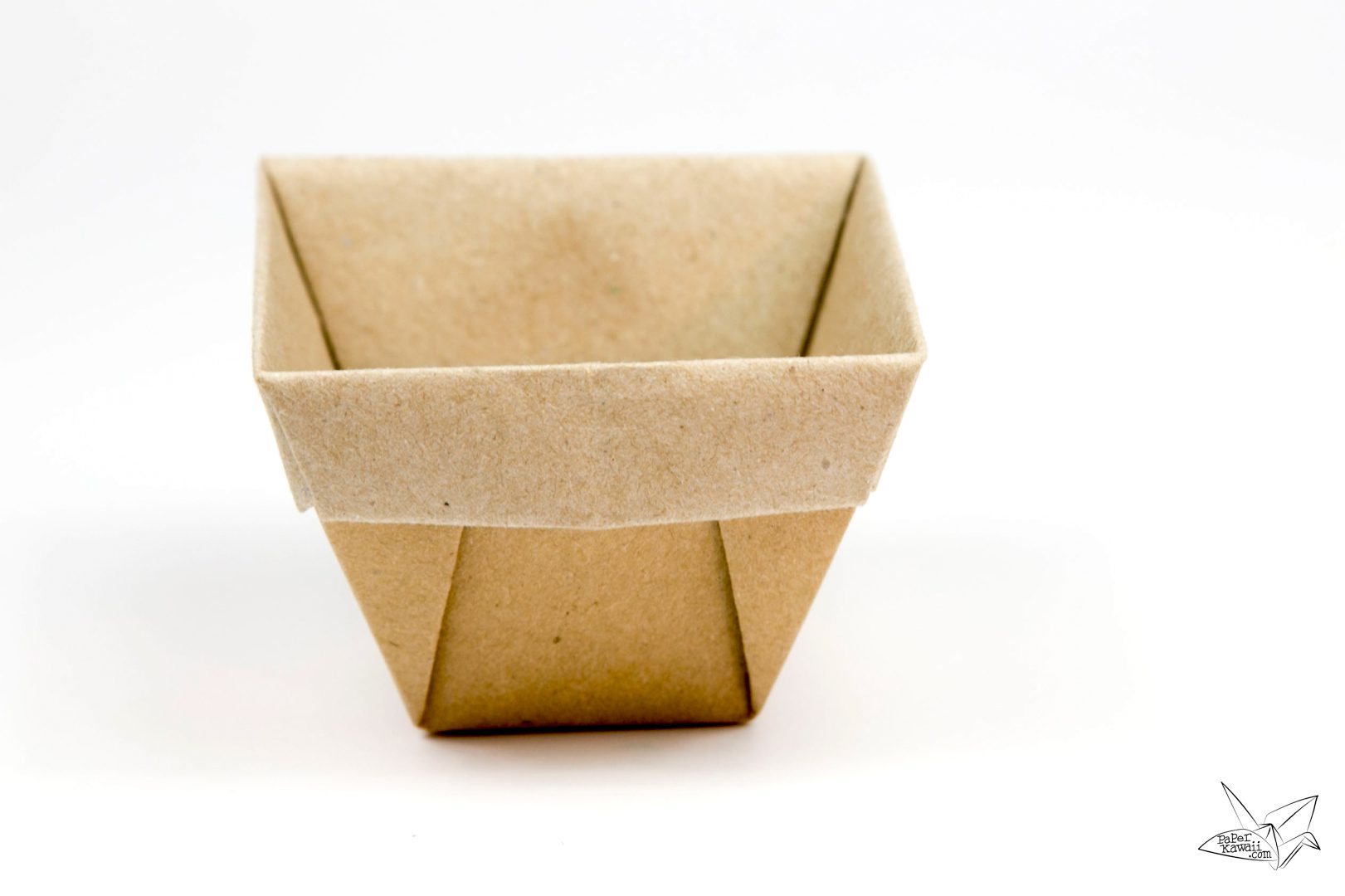 Tapered Origami Box / Origami Plant Pot Tutorial