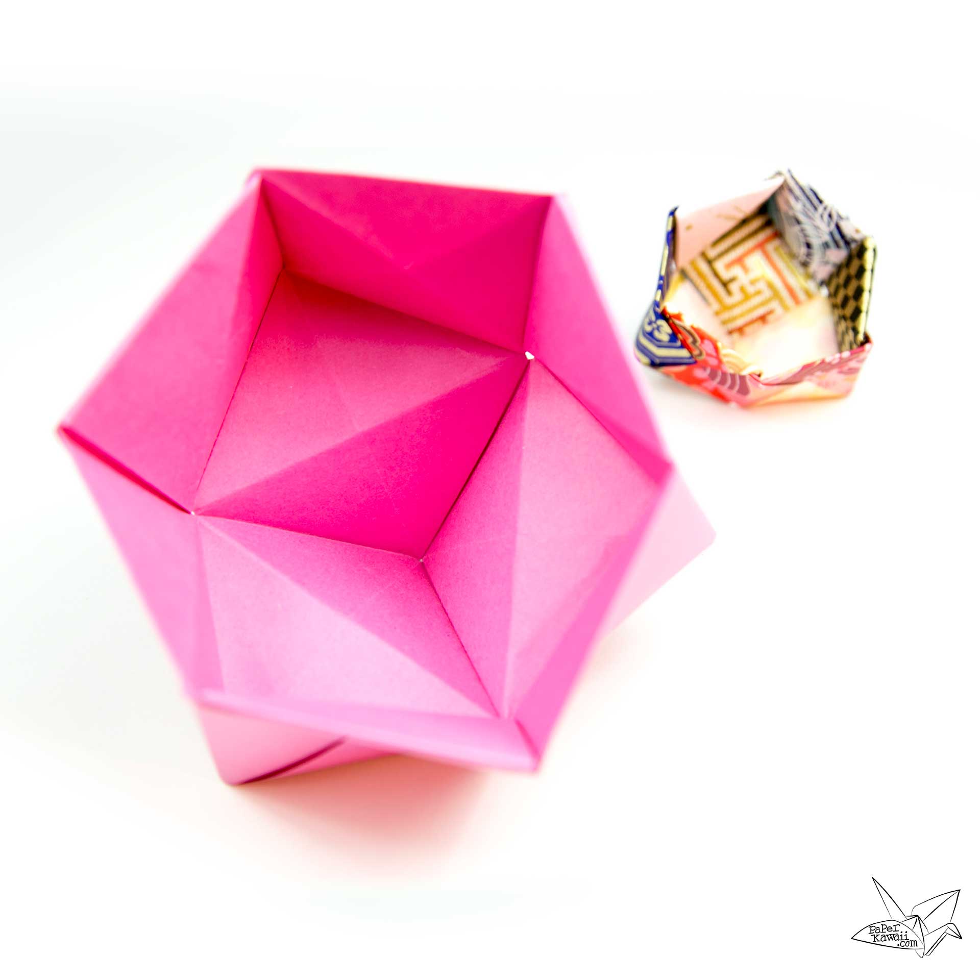 modular-origami-sonobe-bowl-tutorial-paper-kawaii