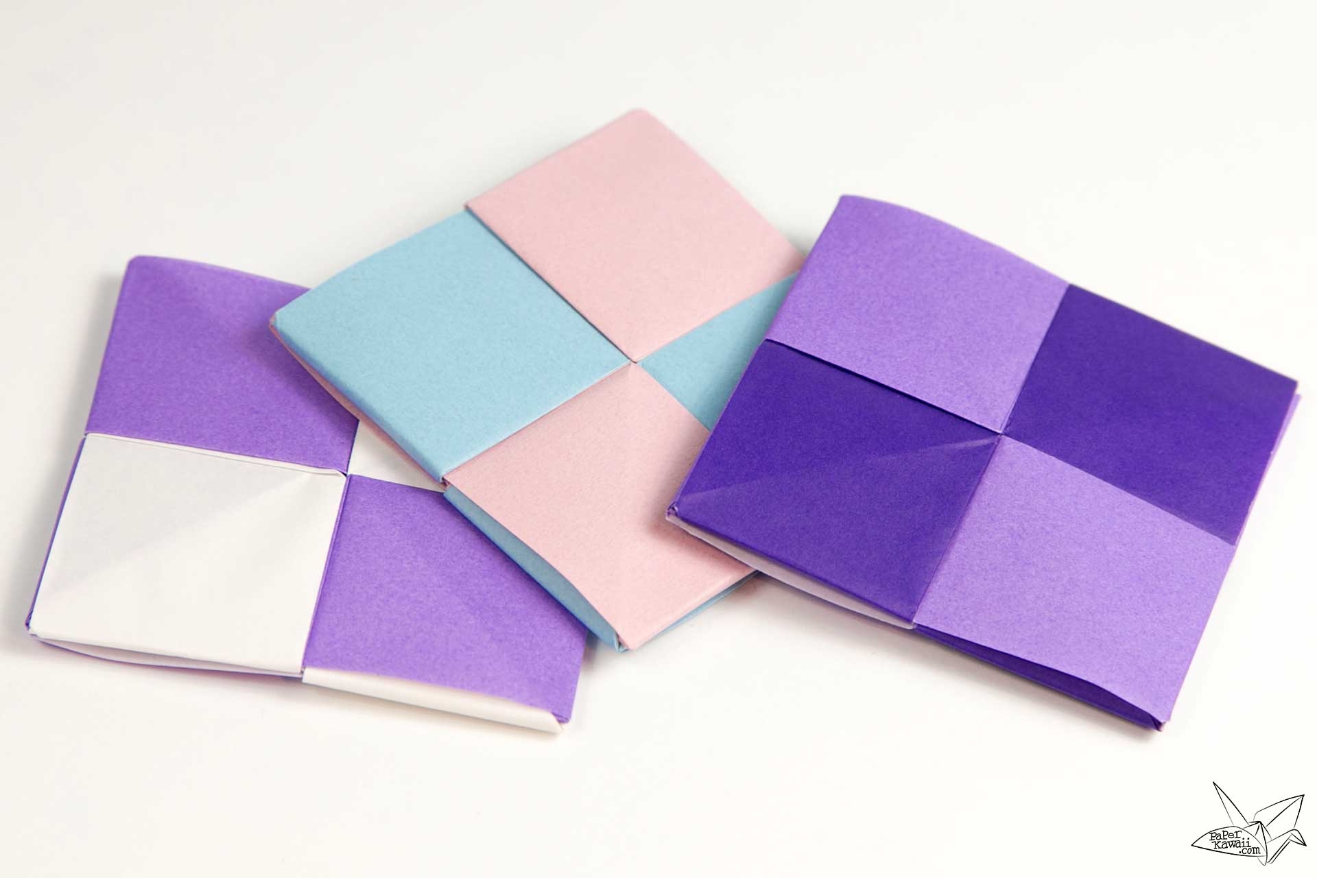Modular Origami Coaster Tutorial - Sonobe Units