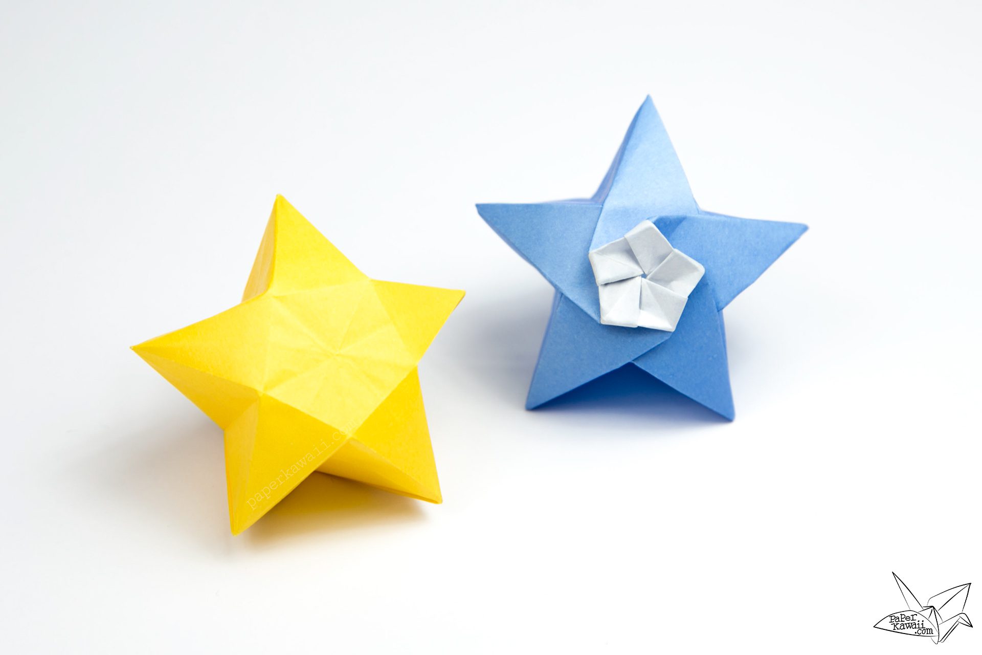 Origami Twinkle Star Tutorial - Puffy Stars