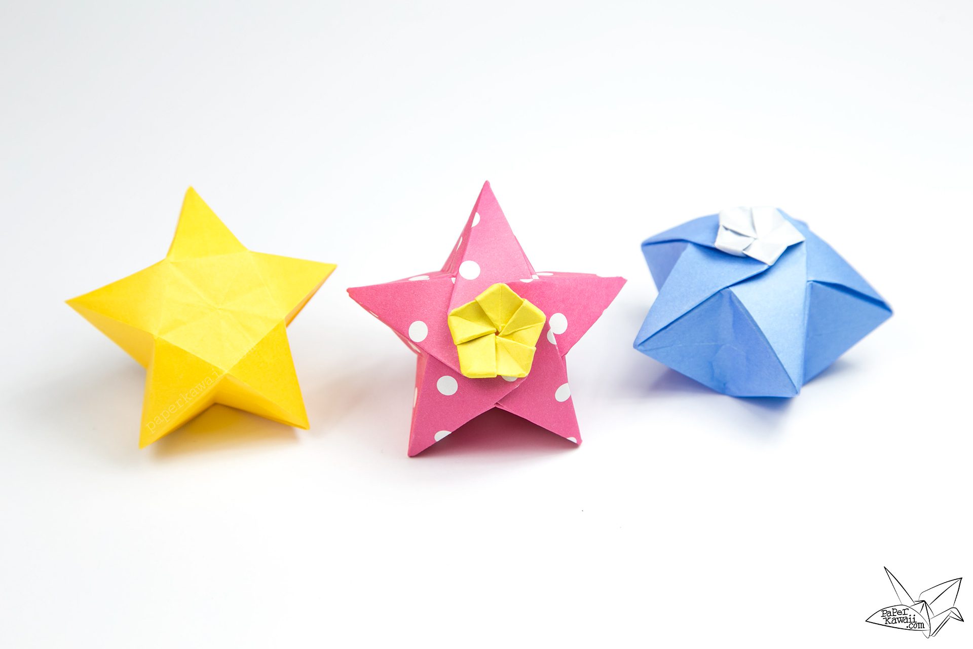 Origami Twinkle Star Tutorial - Puffy Stars