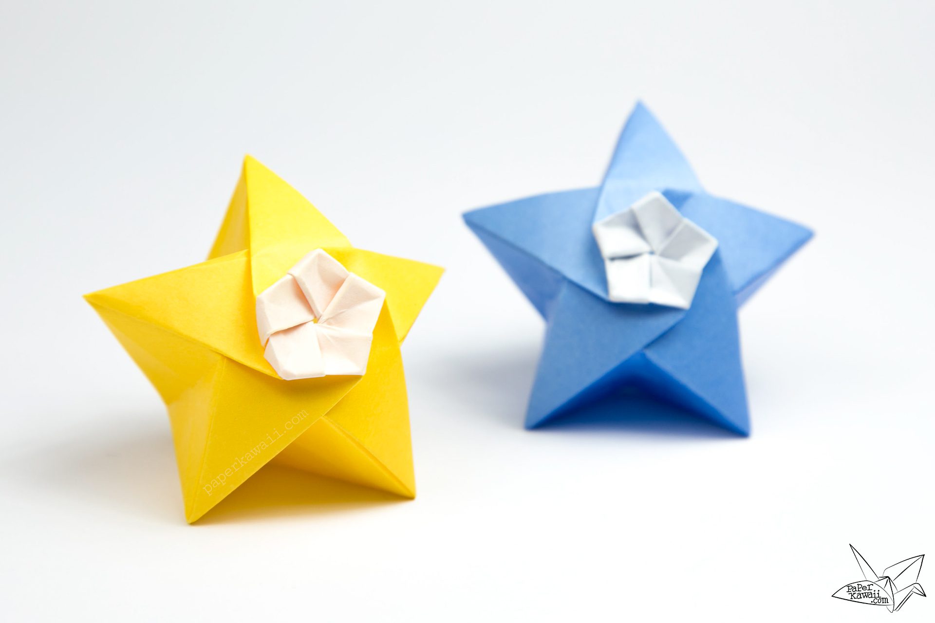 Origami Twinkle Star Tutorial - Puffy Stars - Paper Kawaii