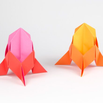 Modular Origami Star - 6 Point Hexagrams Tutorial