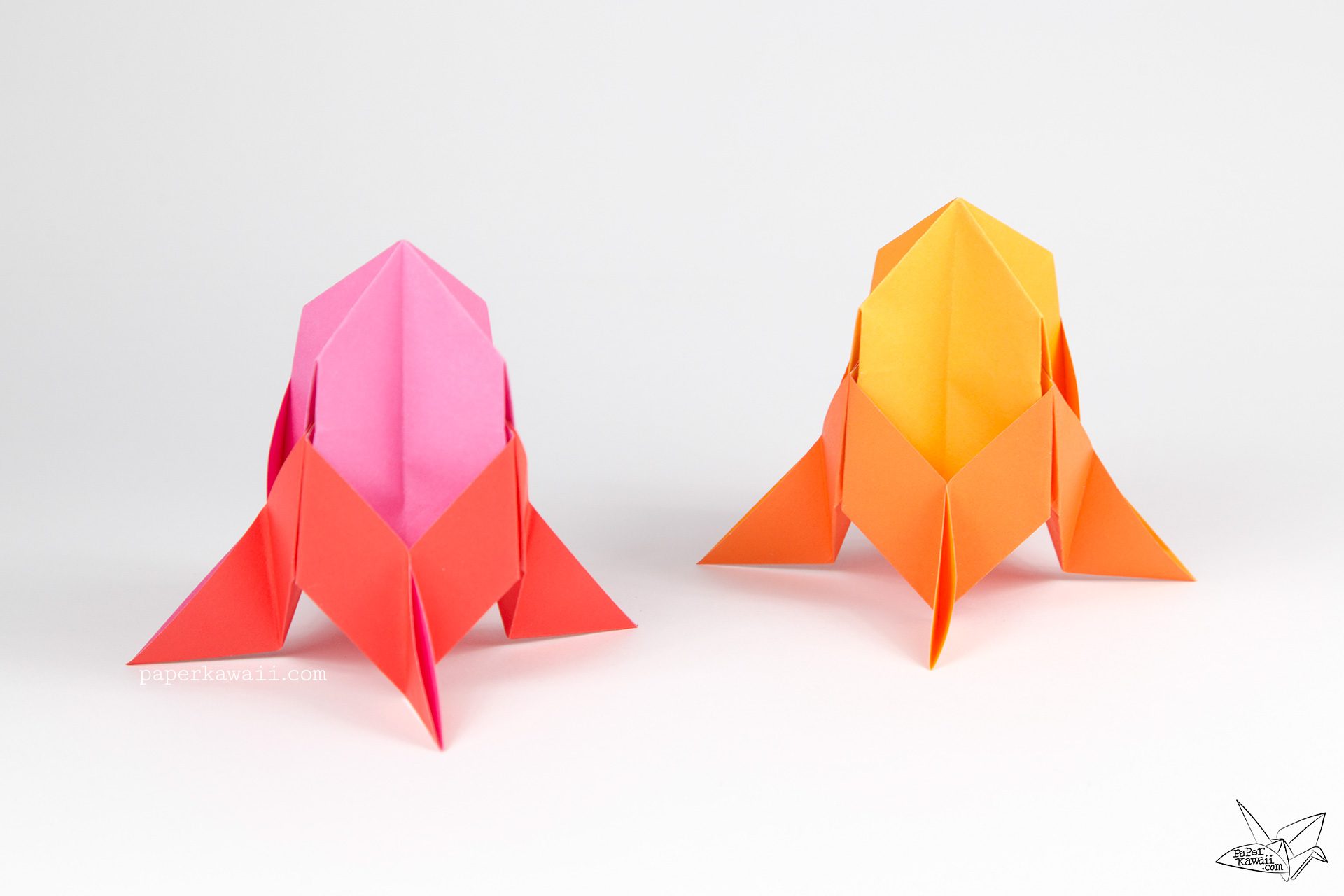 Easy Origami Rocket