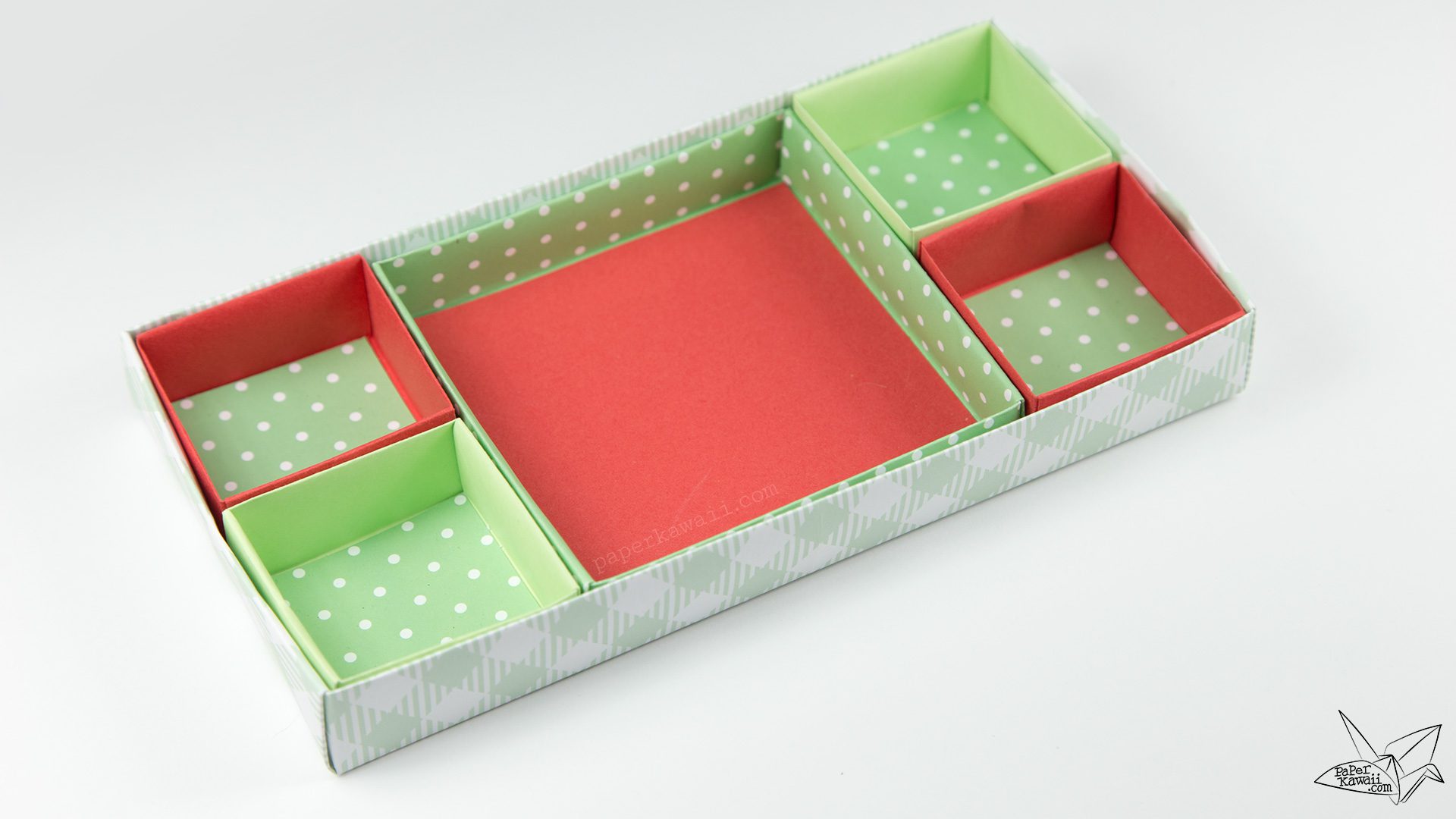 Origami Nested Boxes Tutorial Paper Kawaii 04