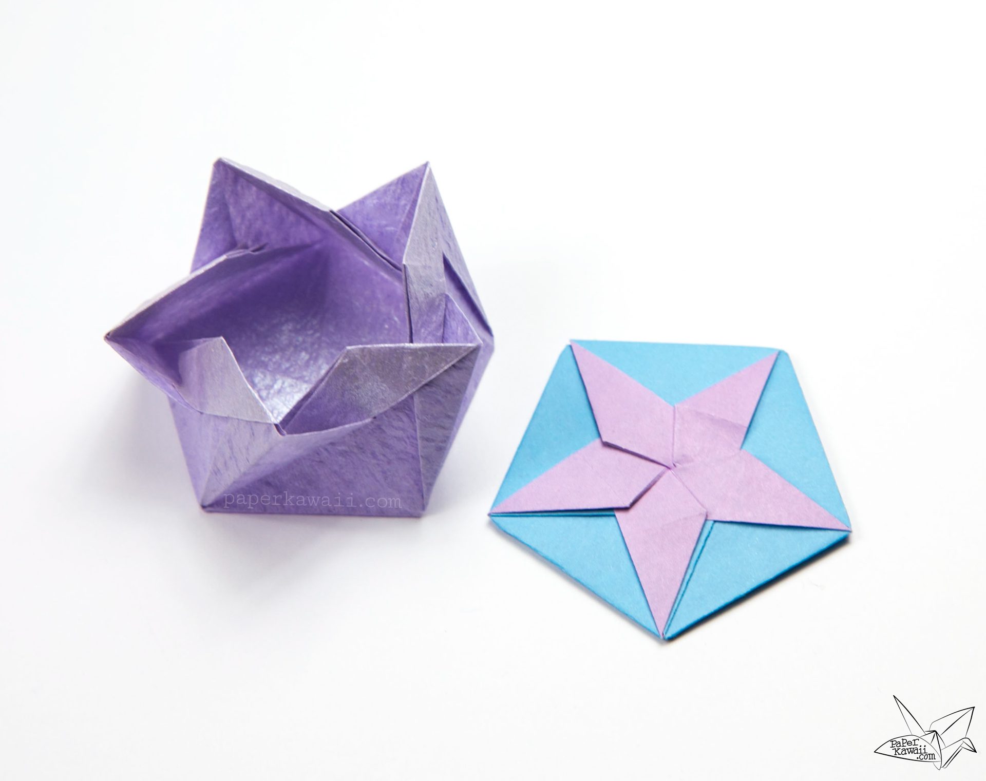 Origami White Star Tato Paper Kawaii 01
