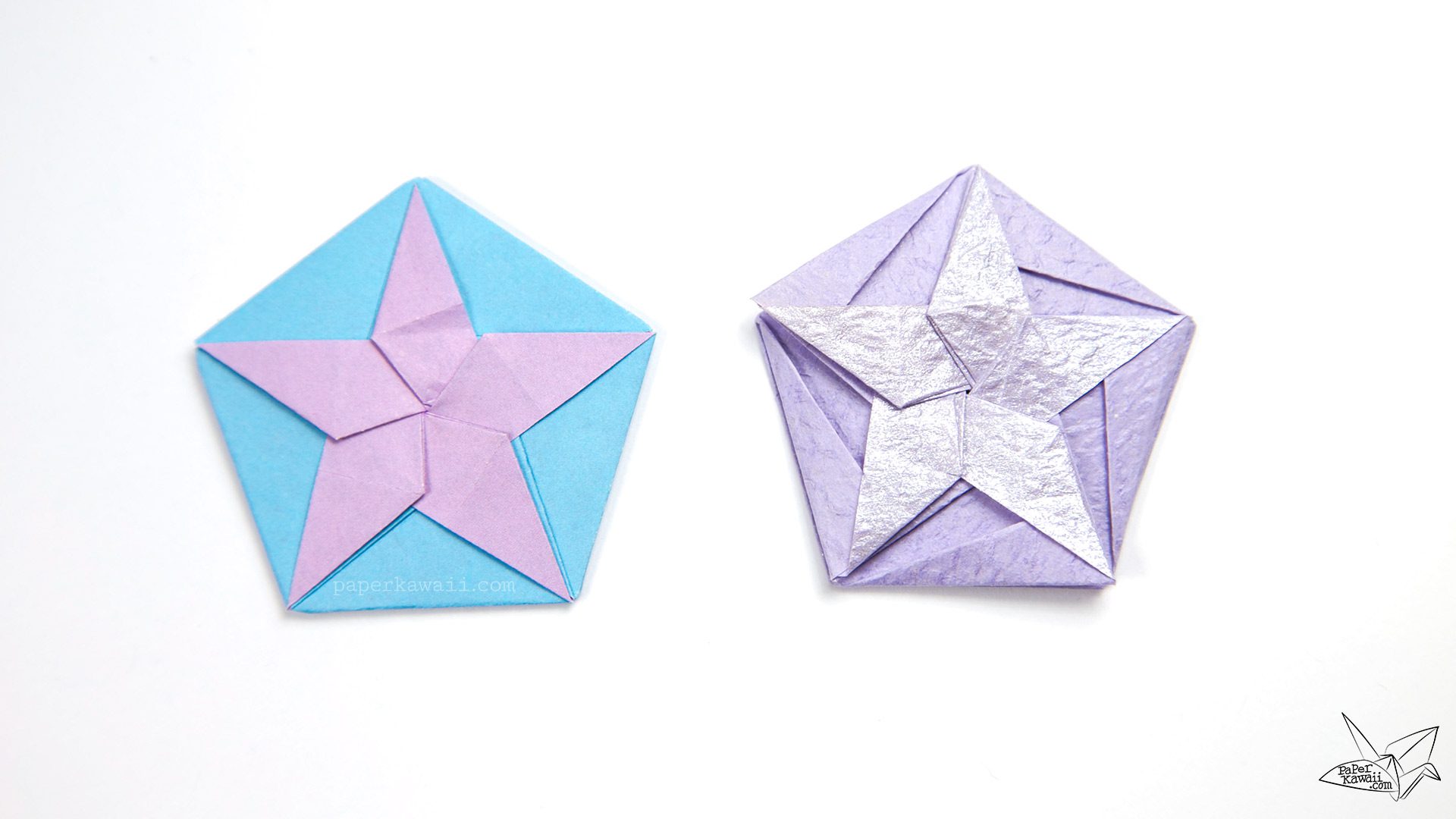 Origami White Star Tato Paper Kawaii 02