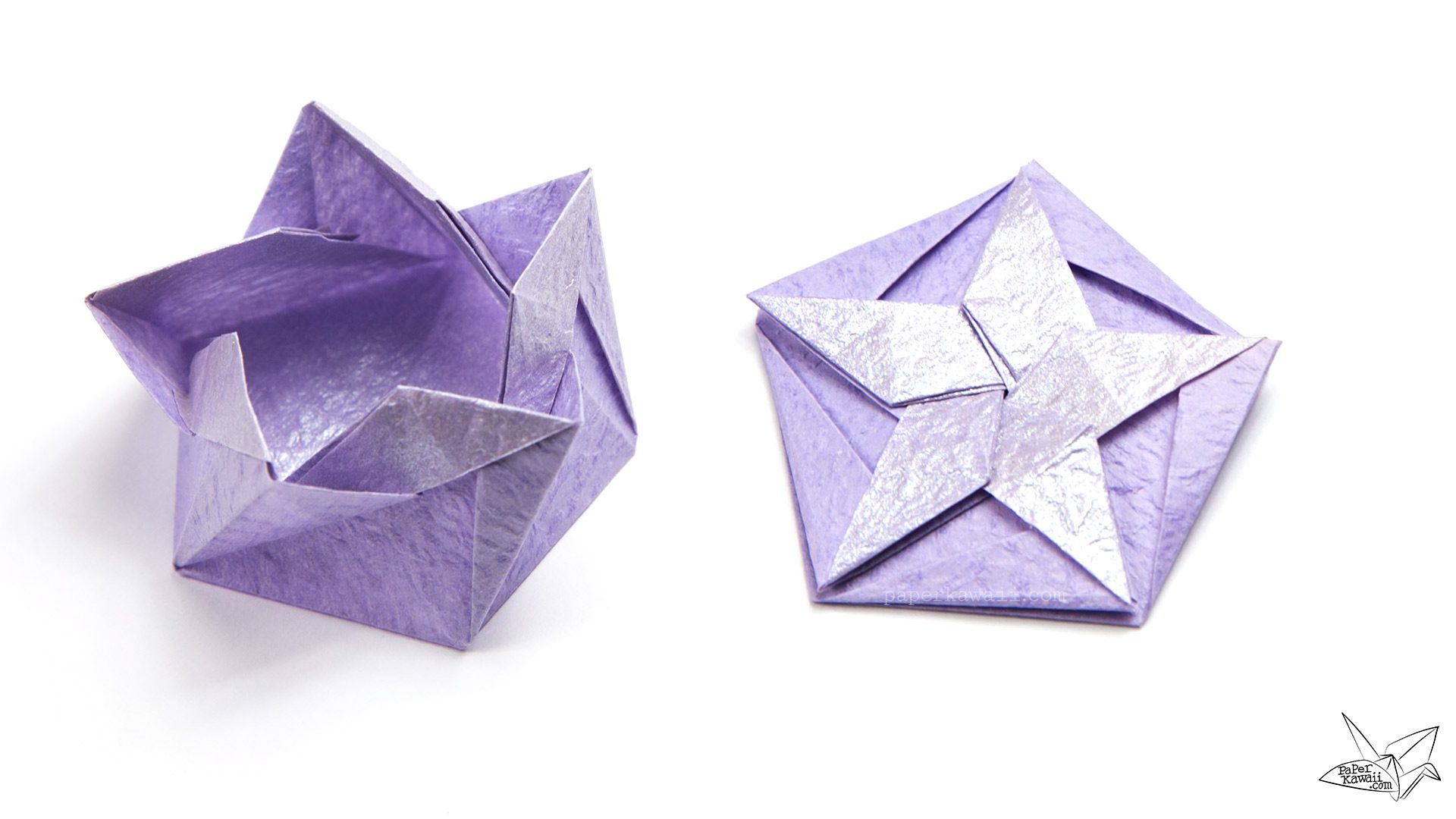 Origami White Star Tato Paper Kawaii 03