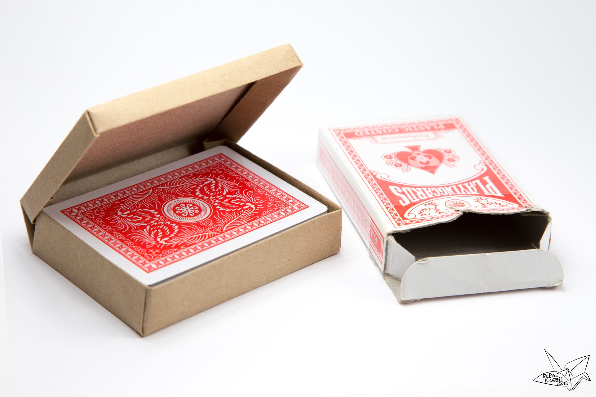Origami Deck Cards Box Paper Kawaii 02