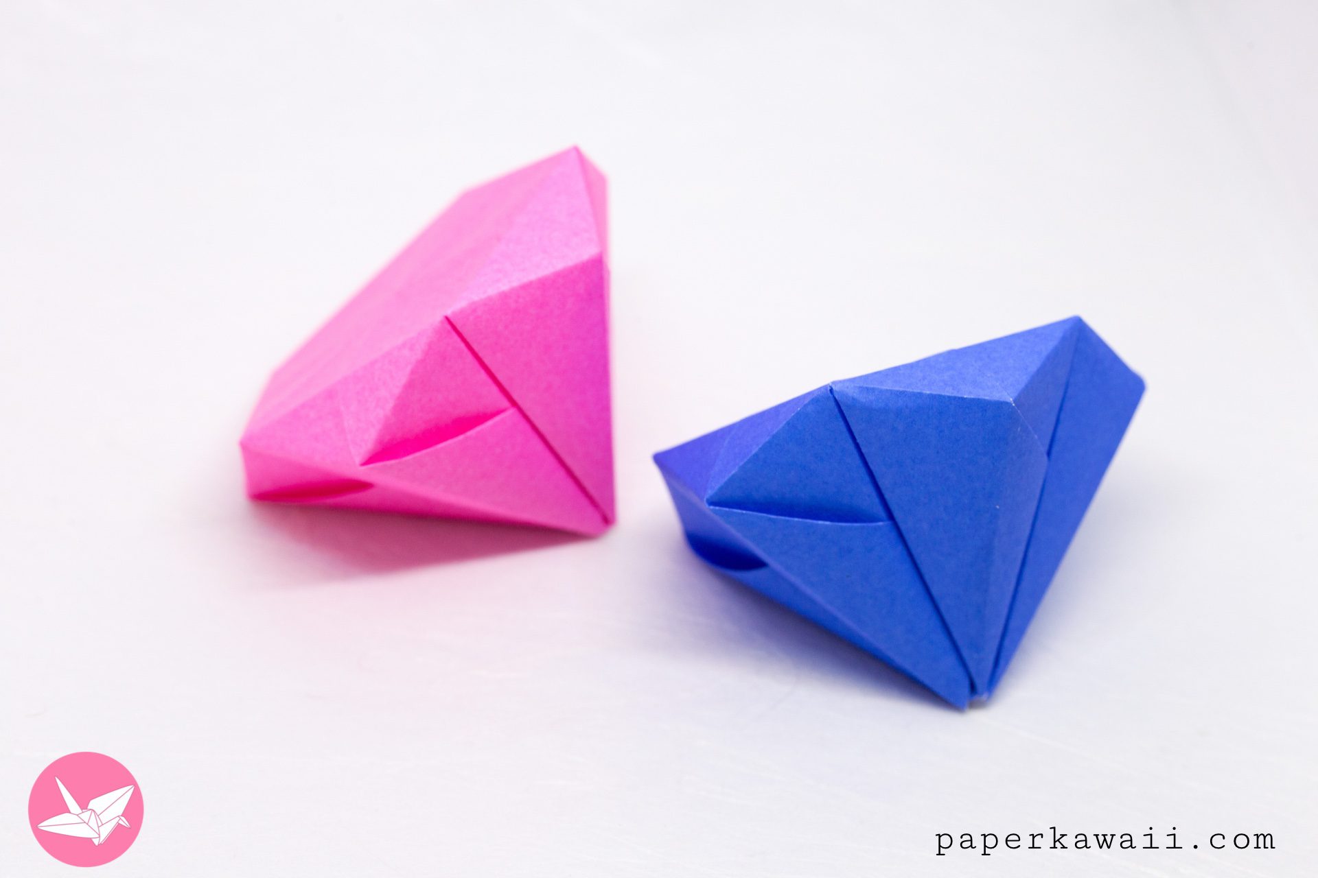 Origami Diamonds Paper Kawaii 06