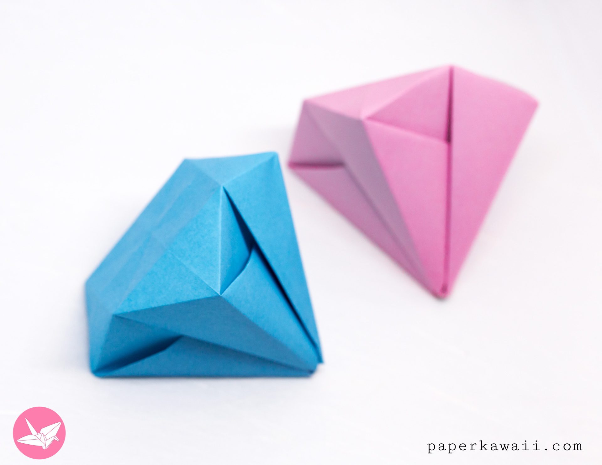 Origami Diamonds Paper Kawaii 07