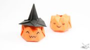 Origami Pumpkin Paper Kawaii 01