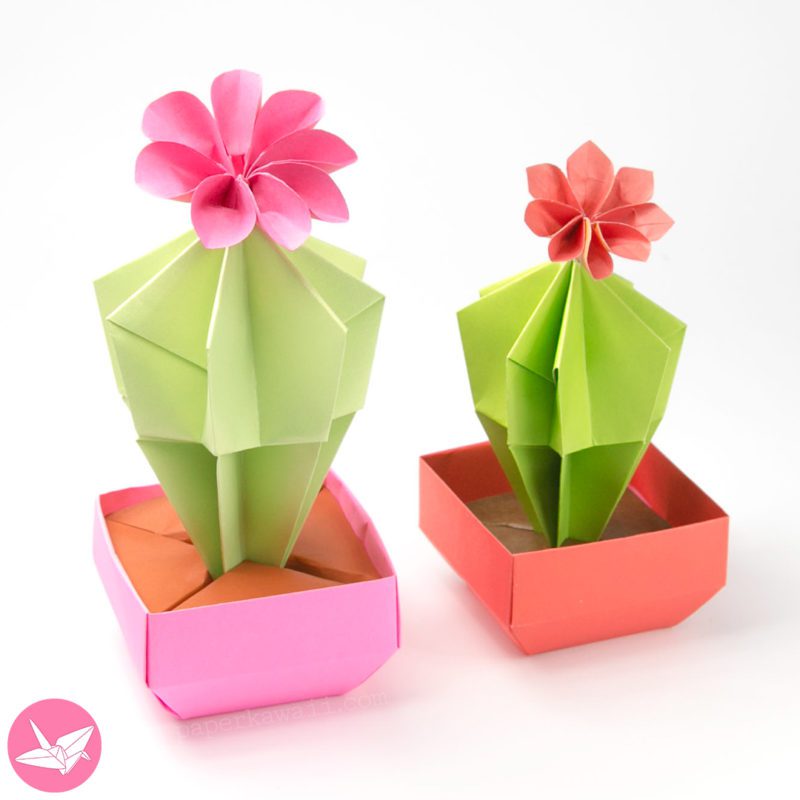 Easy 8 Petal Origami Flower Tutorial Paper Kawaii