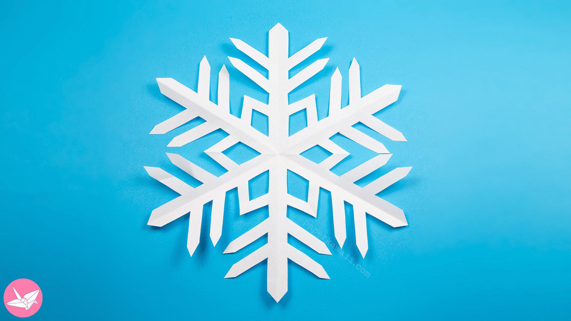 3D Paper Snowflakes: 6 Templates & Video Tutorial 