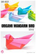 Origami Bird Mandarin Tutorial Paper Kawaii Pin