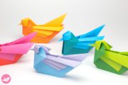 Origami Birds Tutorial Paper Kawaii 01