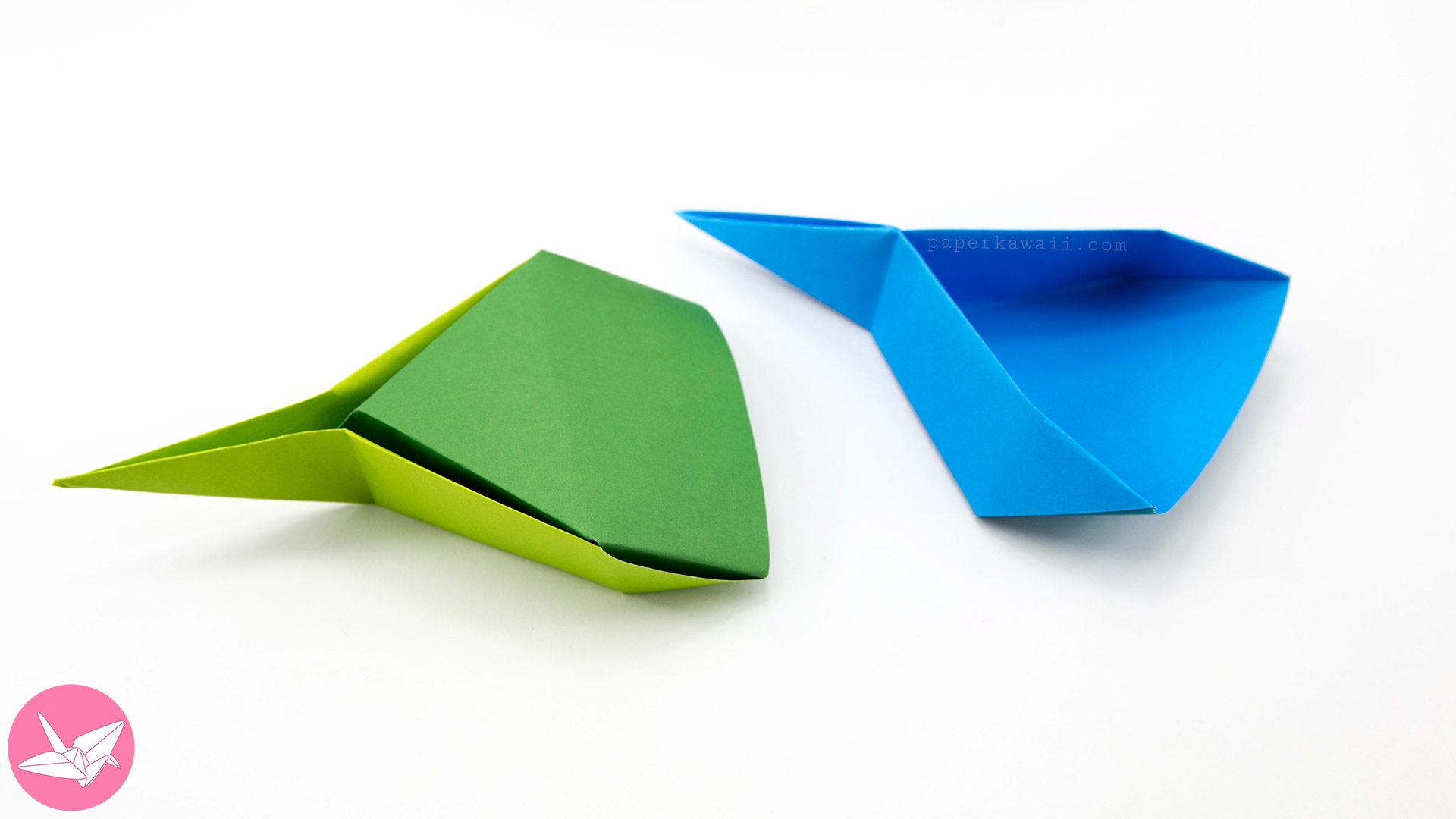 Origami Dustpan Tutorial Paper Kawaii 04
