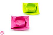 Origami Round Twist Box Tutorial Paper Kawaii 02