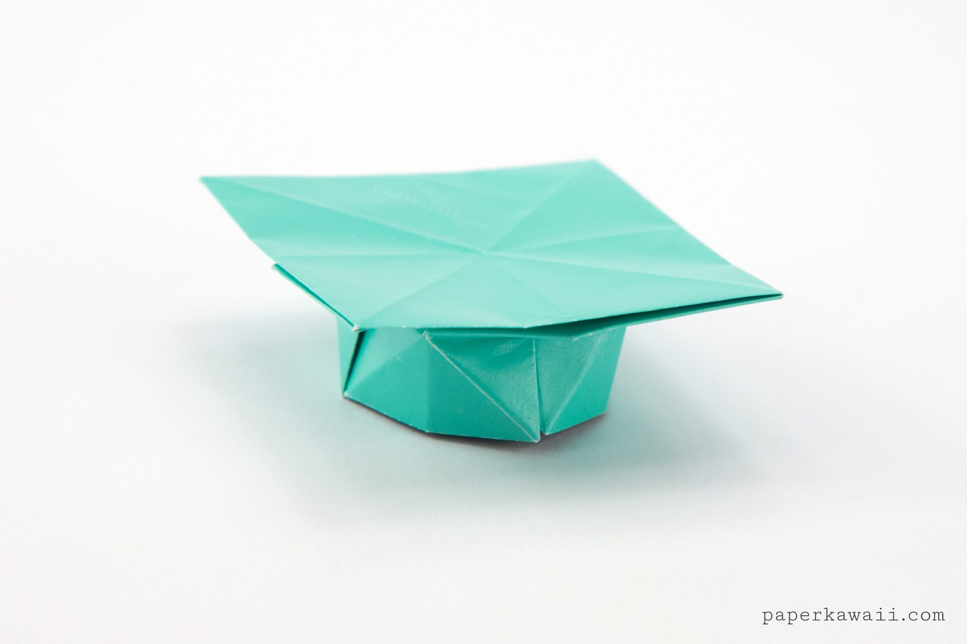 Origami Graduation Hat Gift Paper Kawaii 01