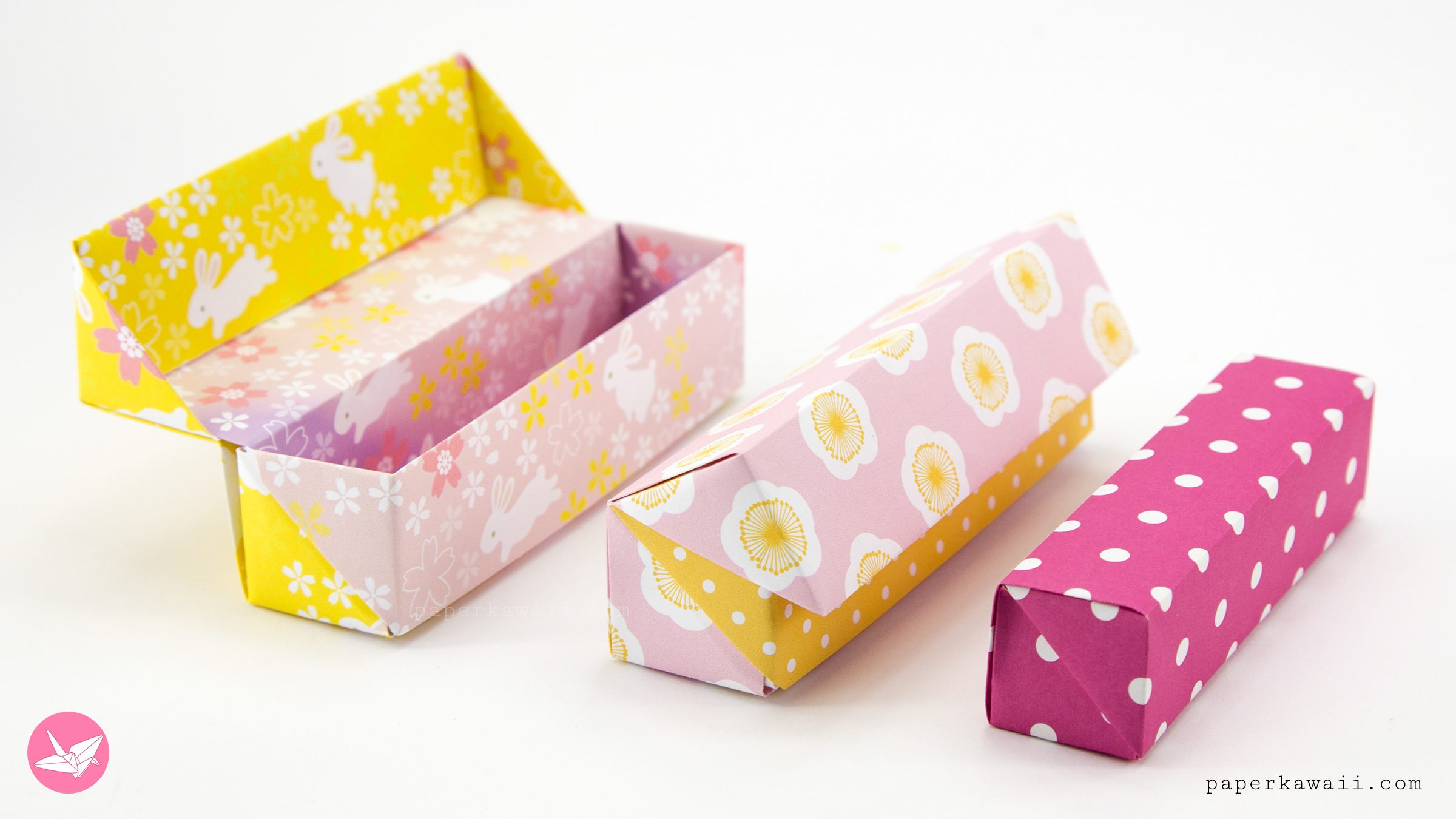 Origami Long Hinged Gift Box