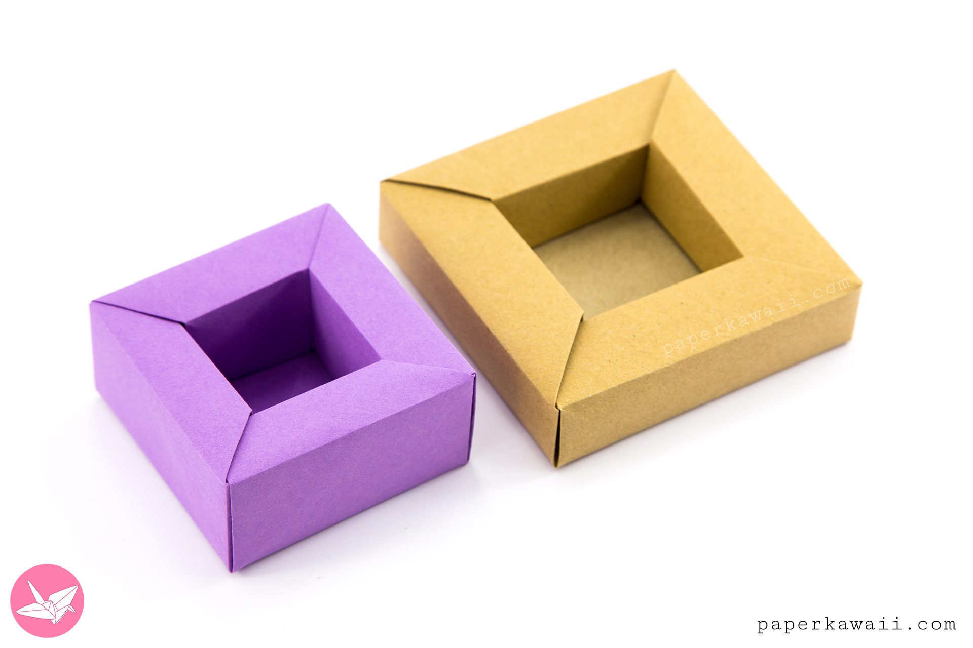 Origami Frame Box Paper Kawaii 07