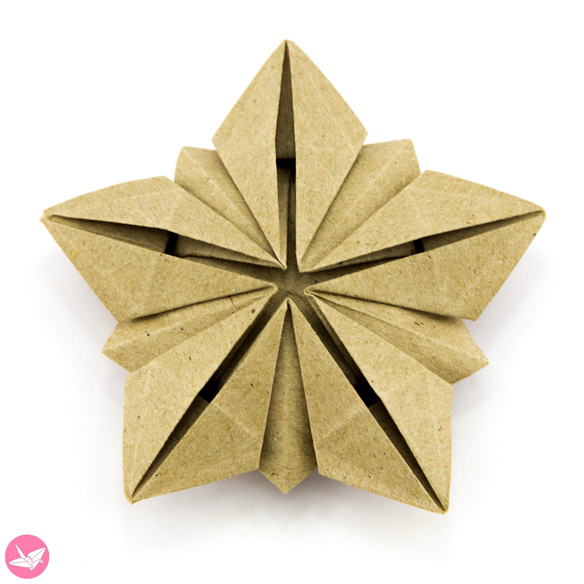 Origami Star Bowl Paper Kawaii 02