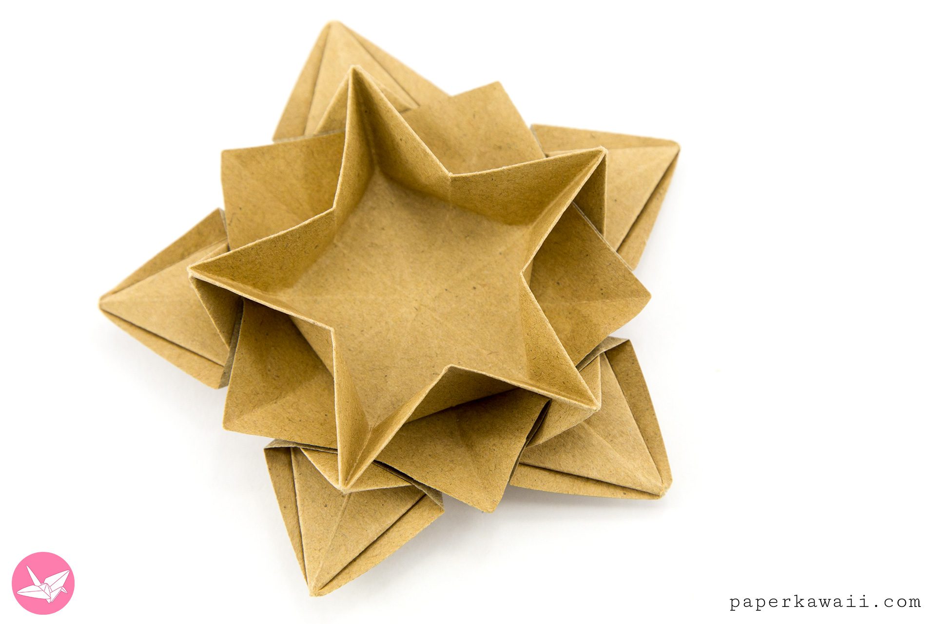Origami Star Bowl Paper Kawaii 03