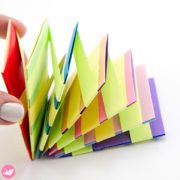 Diy Jacobs Ladder Origami Strips Paper Kawaii 01 180x180