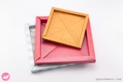 Origami Photo Frame Box Tutorial Paper Kawaii 06