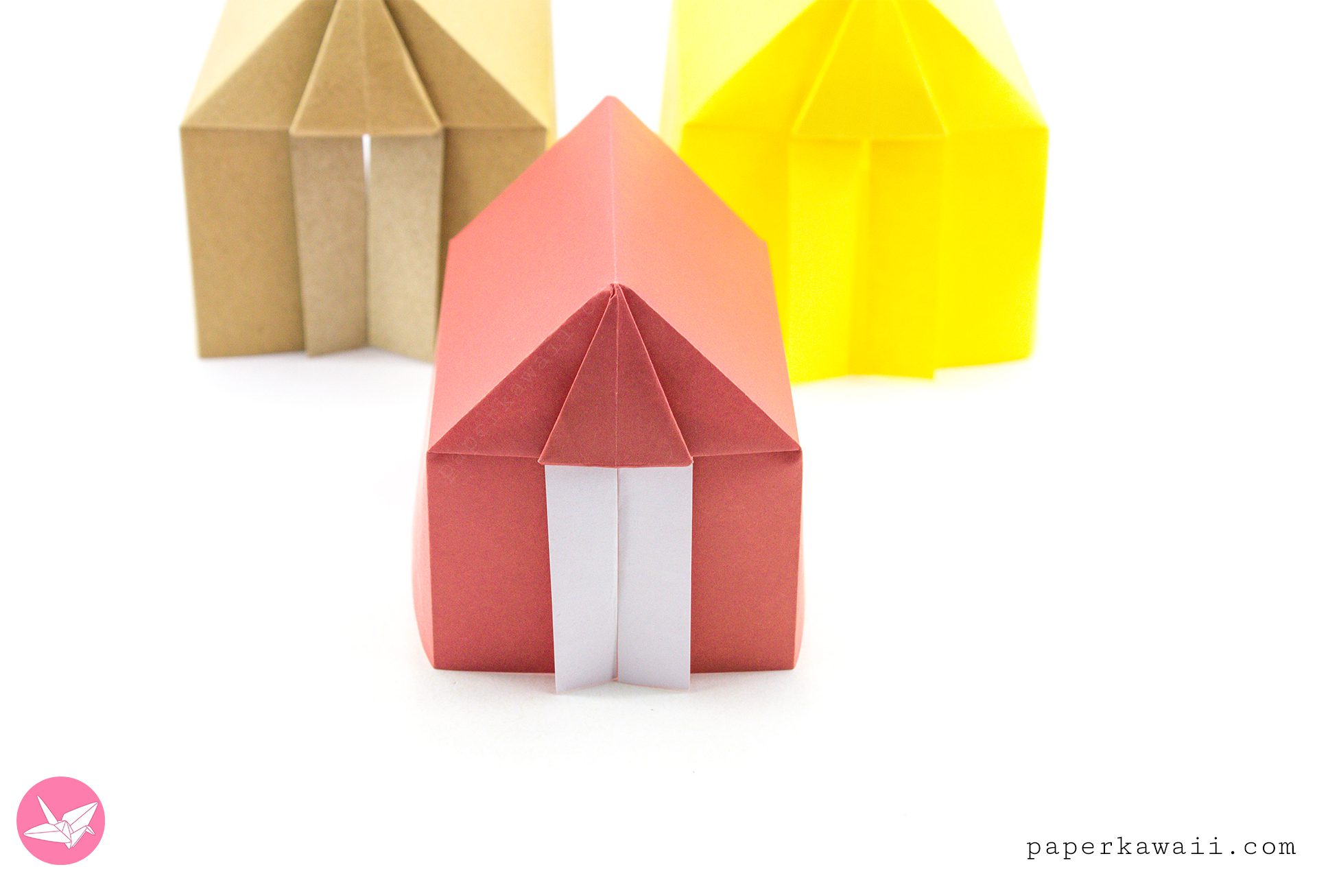 Origami Tent Paper Kawaii 02