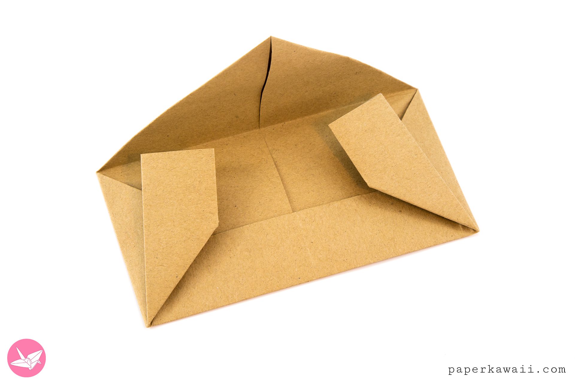 Easy Origami Envelope Letterfold Tutorial Paper Kawaii 02