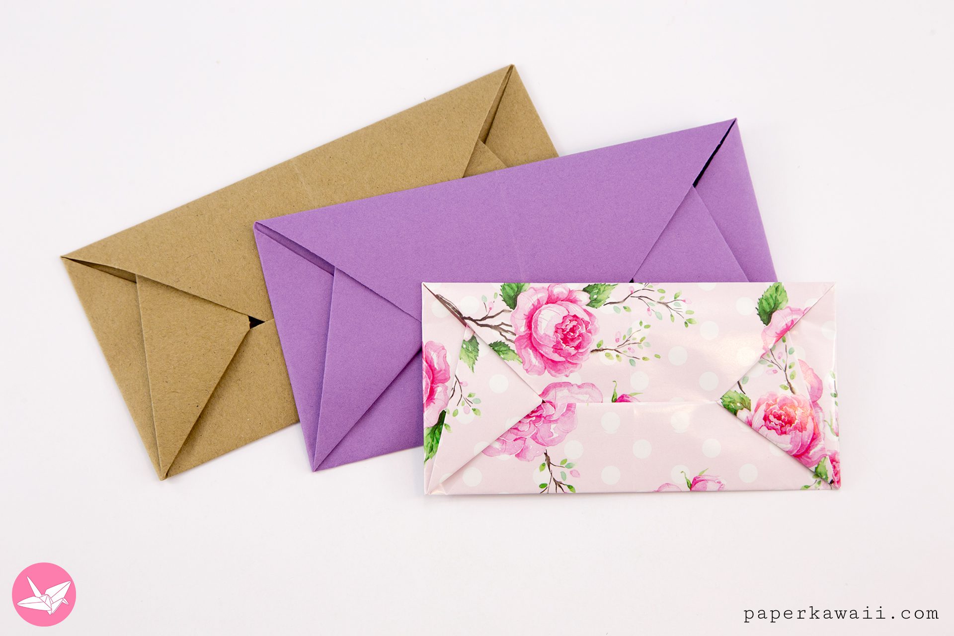 Easy Origami Envelope Letterfold By Simon Andersen Paper Kawaii