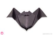 Origami Bat Tutorial Paper Kawaii 03