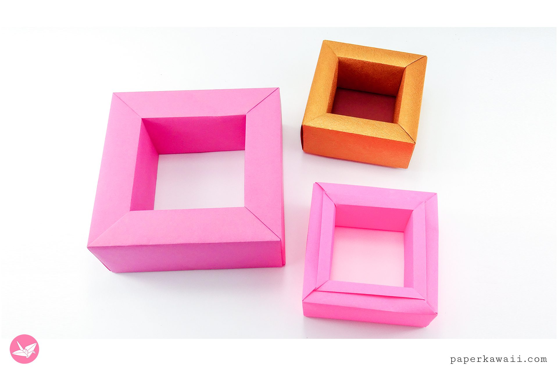 Modular Origami Display Frame Tutorial
