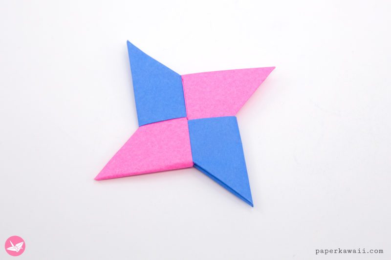 Origami Ninja Star Shuriken Paper Kawaii 03 800x533