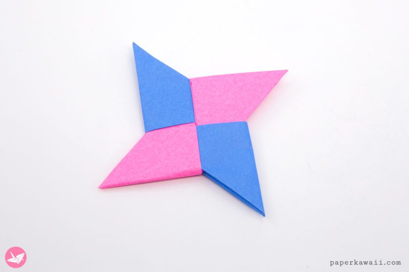 Origami Ninja Star Shuriken Paper Kawaii 03