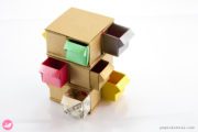 Origami Secret Drawer Tower Paper Kawaii 01 180x120