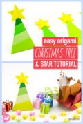 Easy Origami Christmas Tree Paper Kawaii 06