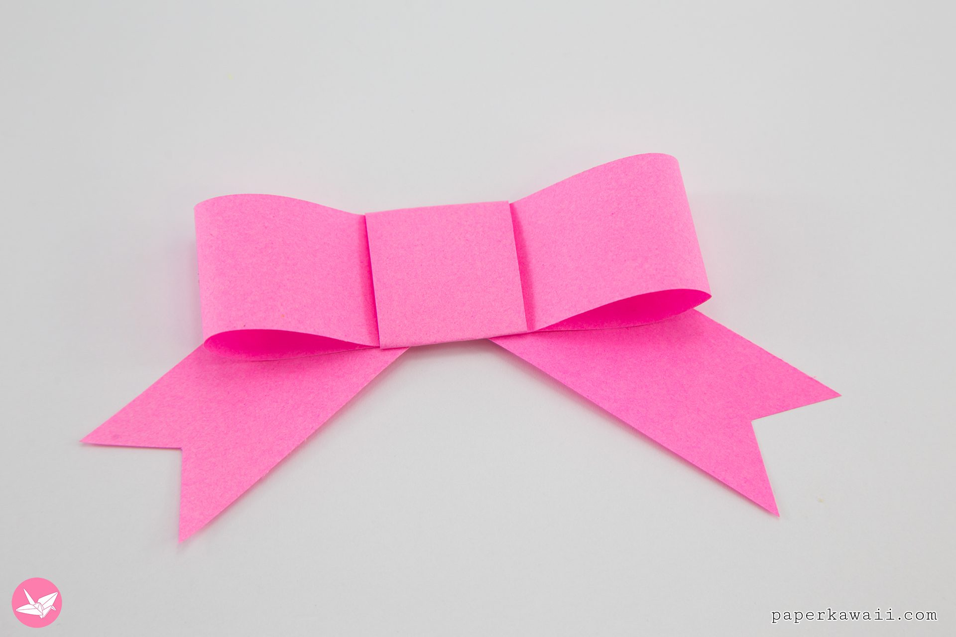 How to make a paper Bow/Ribbon  Easy origami Bow/Ribbons for