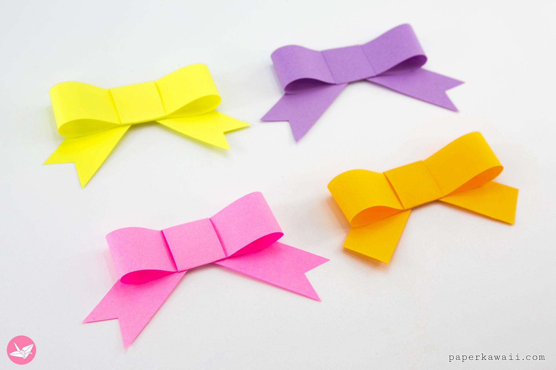 3D Paper Bow