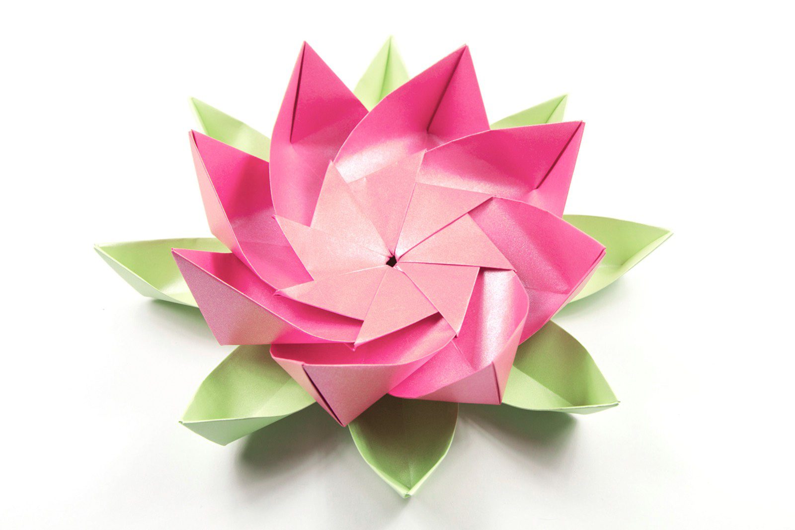 How to DIY Origami Paper Lotus Flower