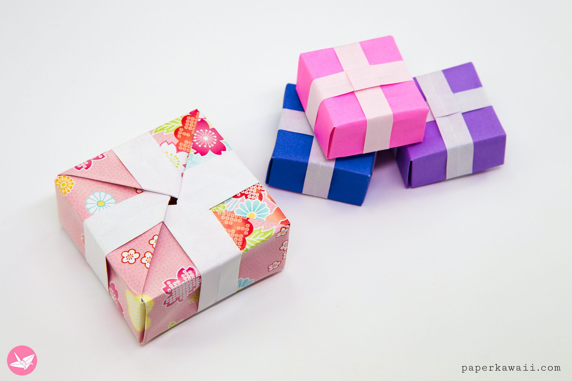 Origami Present Gift Box