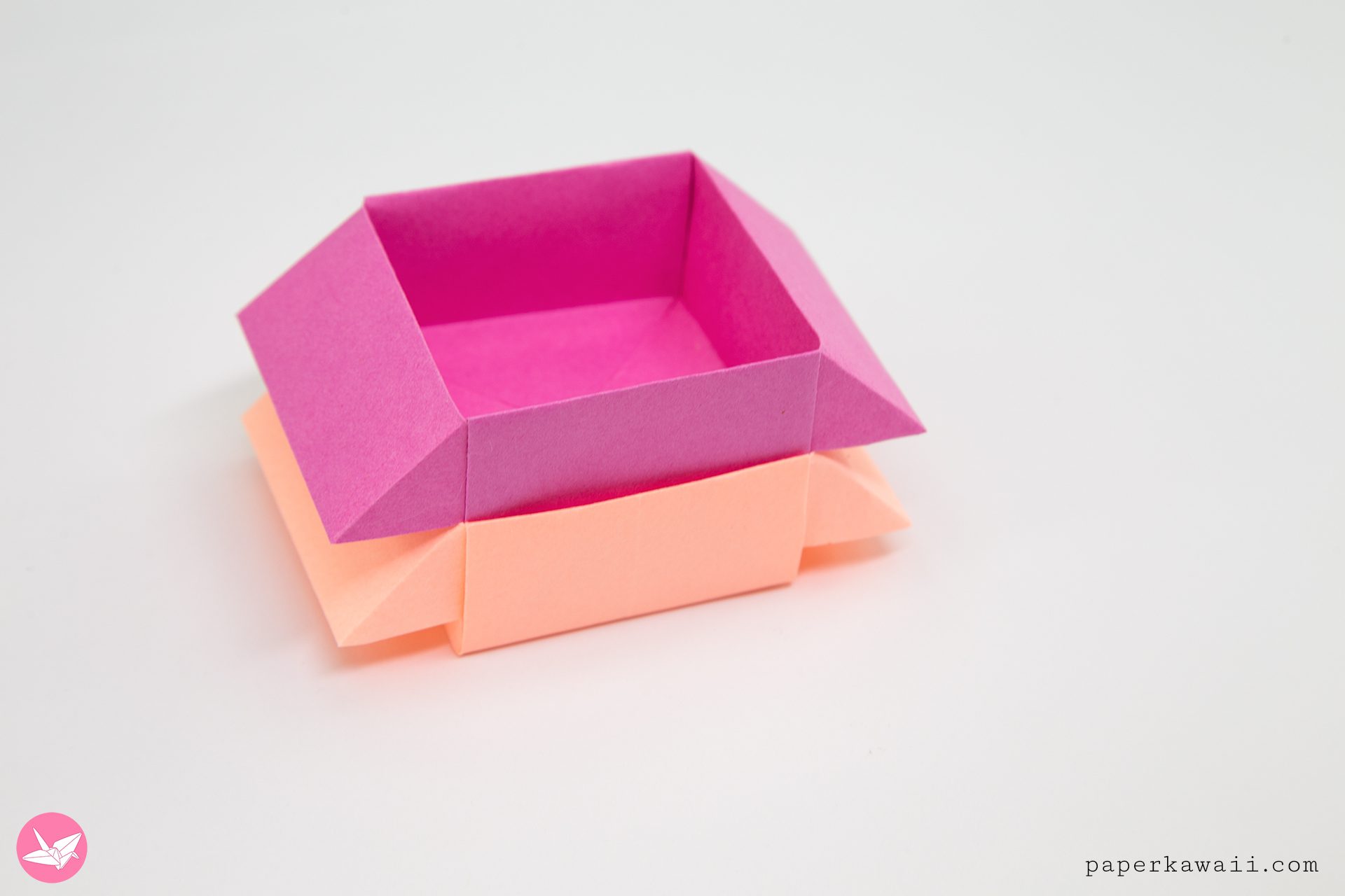 Origami Stackbox Tutorial Paper Kawaii 02