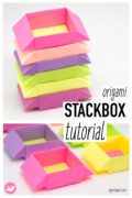 Origami Stackbox Tutorial Paper Kawaii 06