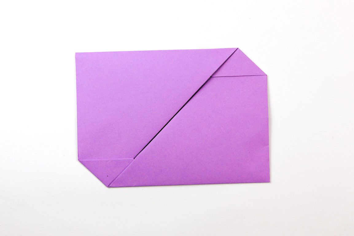 Origami Rectangular Letterfold Photo Tutorial Step By Step Instructions ...