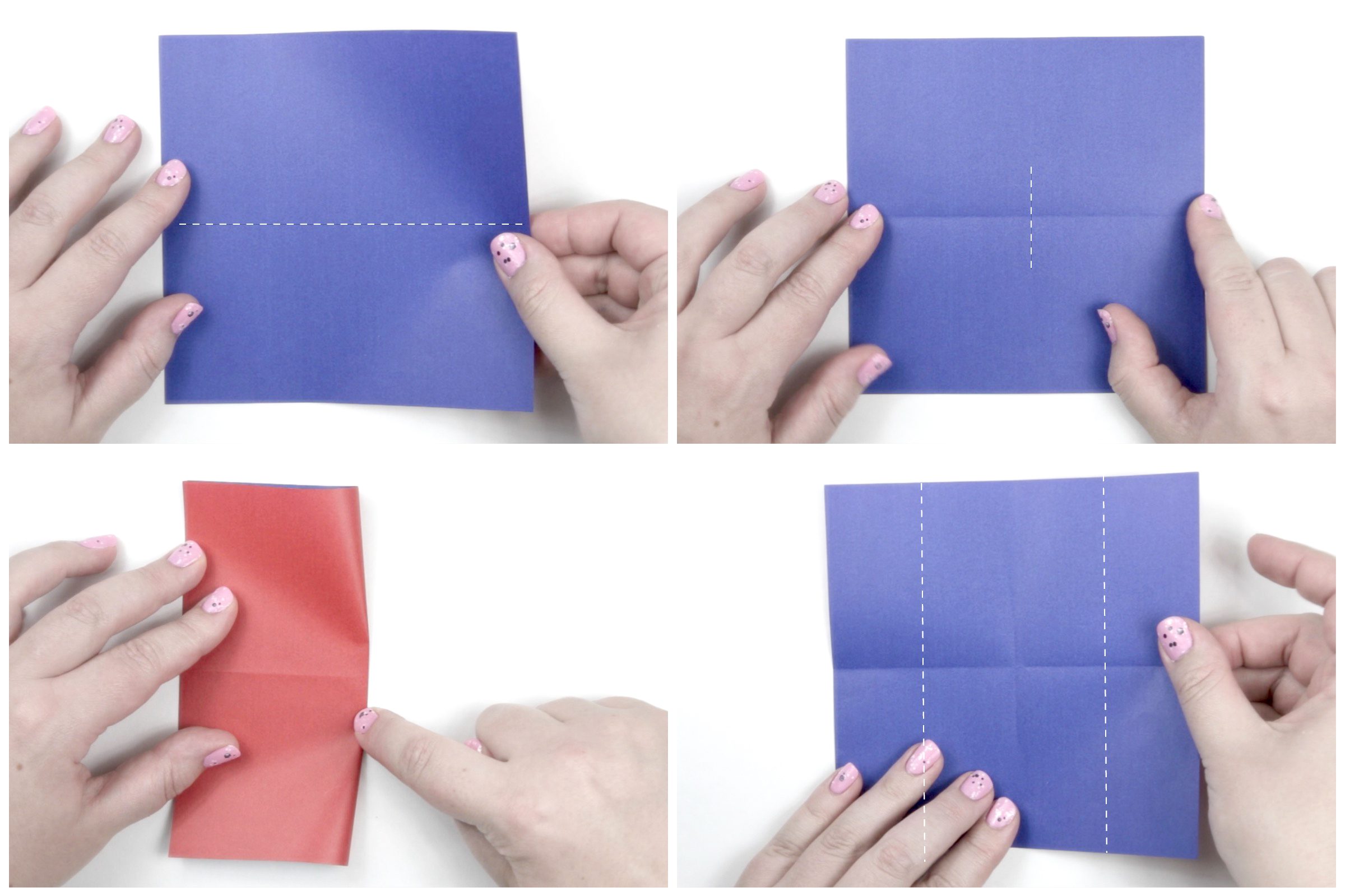 Origami Puffy Heart Photo Tutorial